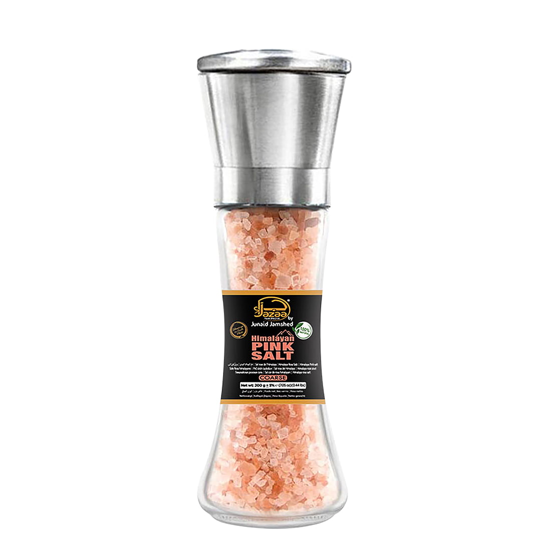 Himalayan Pink Salt Coarse 200gms (Grinder)